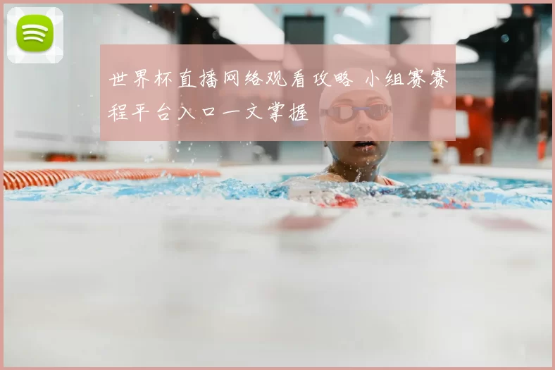 世界杯直播网络观看攻略 小组赛赛程平台入口一文掌握